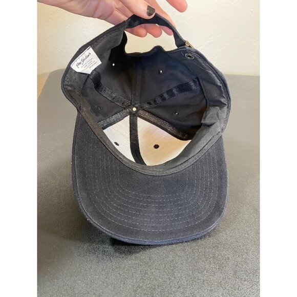 Snap-On Tools Hat Cap Black Denim Jean Material Adjustable - Picture 9 of 9